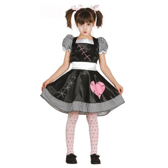 Kostýmy na karneval - Zlá panenka - dětský kostým