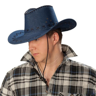 Klobouky, čepice, čelenky - Kovbojský klobouk - Jeans