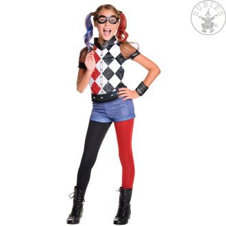 Kostýmy na karneval - Harley Quinn DC Superhero Deluxe - kostým
