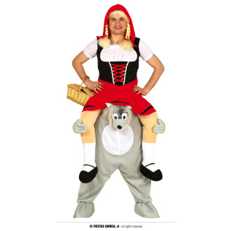 Kostýmy na karneval - Karkulka na vlkovi - kostým