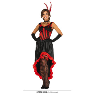 Kostýmy na karneval - CAN-CAN - kostým čierny