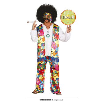 Kostýmy na karneval - Pánský hippie kostým
