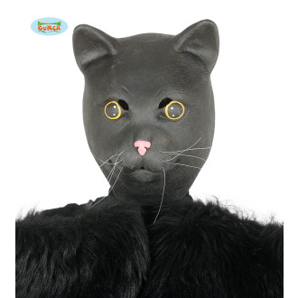Masky, škrabošky - Maska černé kočky