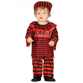 Kostýmy na karneval - Malý vězeň - červený