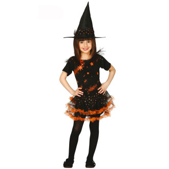 Kostýmy na karneval - Dětská čarodějnice - kostým