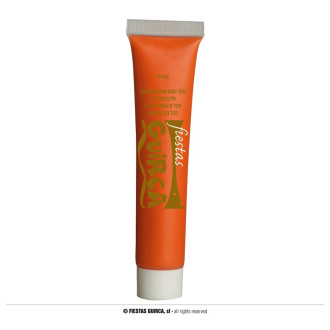 Líčidla, kosmetika - Oranžová barva na bázi vody 20ml