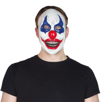Masky, škrabošky - Maska klaun s úsměvem