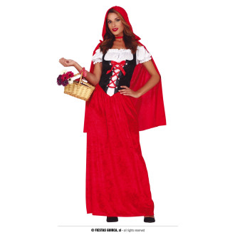 Kostýmy na karneval - Červená Karkulka s pláštěm
