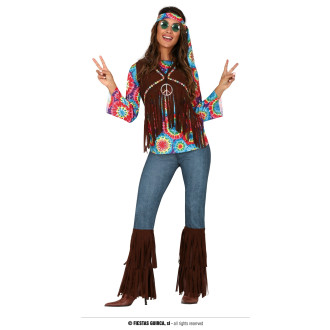 Kostýmy na karneval - Hippie dívka