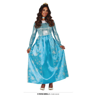 Kostýmy na karneval - Modrá princezna