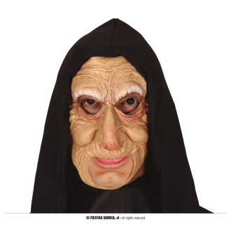 Masky, škrabošky - Maska stará paní