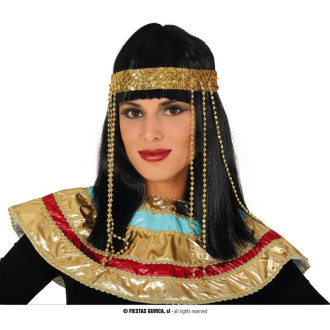 Paruky - Egypťanka - paruka s diademem