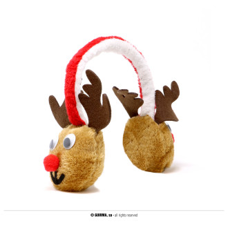 Klobouky, čepice, čelenky - Náušníky - vánoční motiv