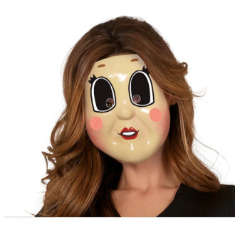 Masky, škrabošky - LITTLE GIRL PVC maska