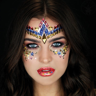 Líčidla, kosmetika - Wonder Woman Face Jewels