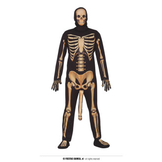 Kostýmy na karneval - Skeleton s penisem