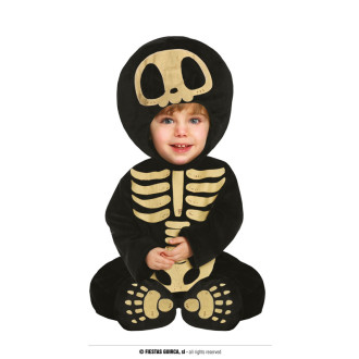 Kostýmy na karneval - Baby skeleton 1 - 2 roky