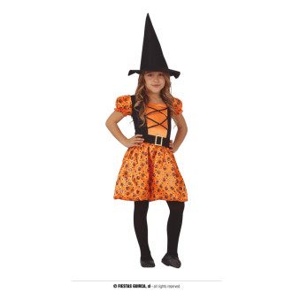 Kostýmy na karneval - Halloween witch s kloboukem
