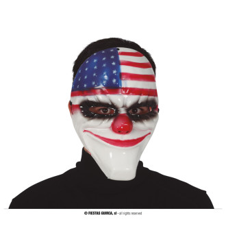Doplňky - Maska klaun USA