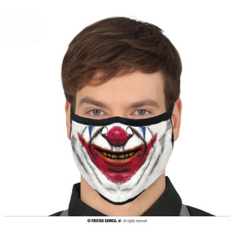 Masky, škrabošky - Rouška smějící se klaun