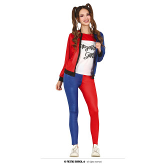 Kostýmy na karneval - Harley Quinnie - kostým 14 - 16 roků