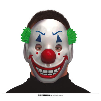 Masky, škrabošky - Smějící se klaun - maska