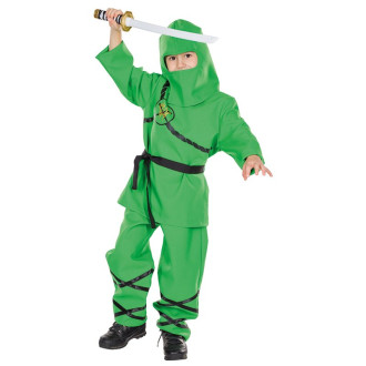 Kostýmy na karneval - Ninja zelený