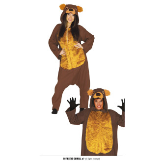 Kostýmy na karneval - Medvěd - kombinéza