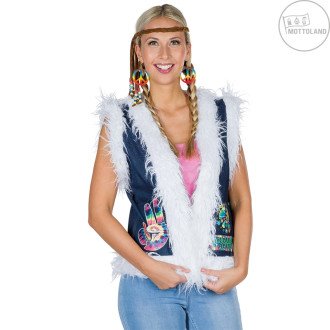 Kostýmy na karneval - Hippie vesta