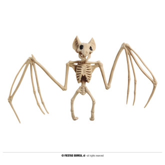 Doplňky - Kostra netopýra 30 x 16 cm