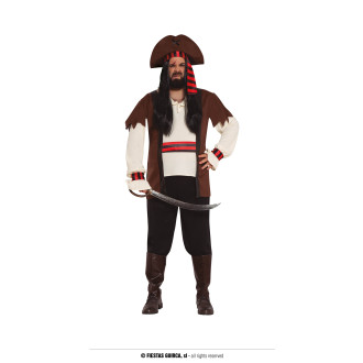 Kostýmy na karneval - Pirát sedmi moří pro dospělé