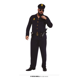Kostýmy na karneval - Policista - kostým XL