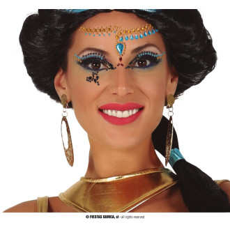 Doplňky - Obličejové drahokamy egyptská královna