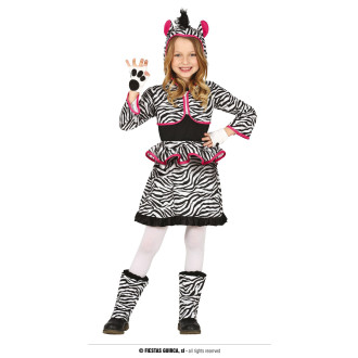 Kostýmy na karneval - Zebra dívčí kostým