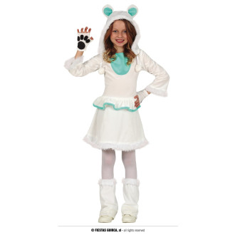 Kostýmy na karneval - Dívčí kostým lední medvěd