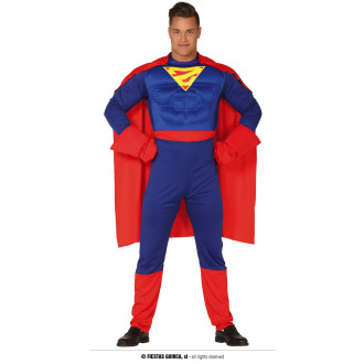 Kostýmy na karneval - Superboy kostým s vycpávkami
