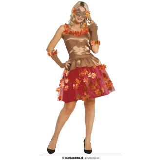 Kostýmy na karneval - Listová víla hnědá