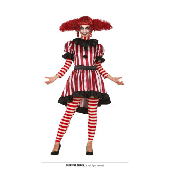 Kostýmy na karneval - Klaun dame