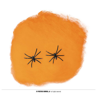 Doplňky - Oranžová pavučina 60 gr