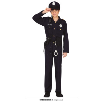 Kostýmy na karneval - Kostým policista unisex 14 - 16 roků