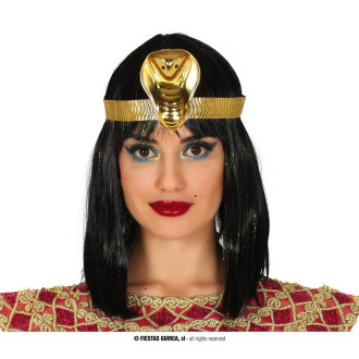 Doplňky - Kleopatra - čelenka zlatá