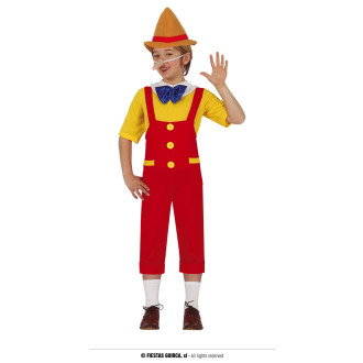 Kostýmy na karneval - Pinocio loutkový chlapec