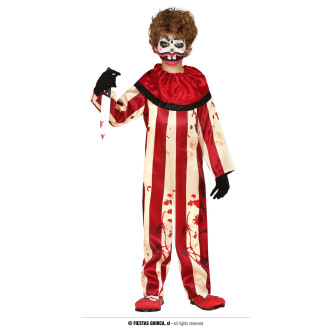 Kostýmy na karneval - Pruhovaný klaun dětský