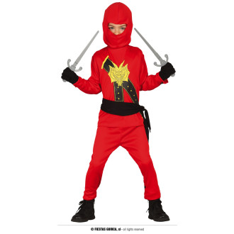 Kostýmy na karneval - Červený ninja dětský kostým