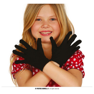 Doplňky - Dětské rukavice černé
