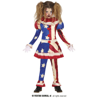Kostýmy na karneval - Clown patriot