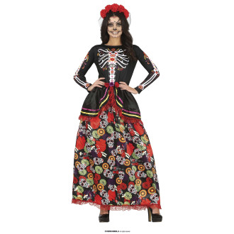 Kostýmy na karneval - Catrina - dámský kostým