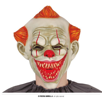 Doplňky - Latexová maska smějícího se klauna