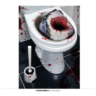 Doplňky - Záchodová dekorace žralok