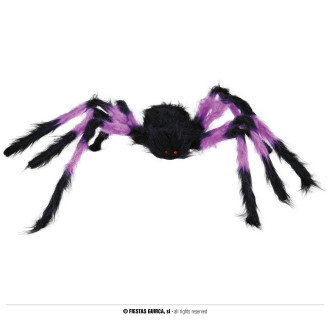 Doplňky - Fialovo-černý pavouk